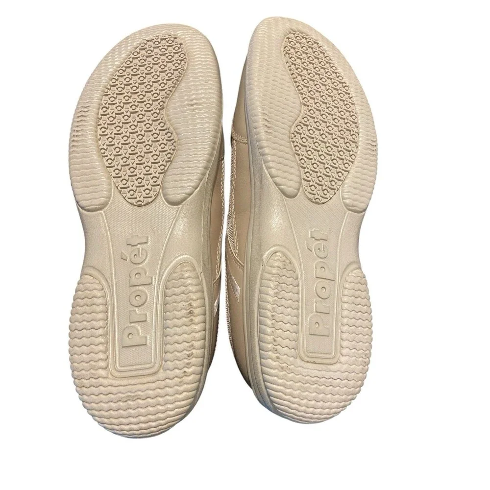 Propet Sapphire Sand Mesh‎ Sneaker W1034 Women's 9.5 Beige